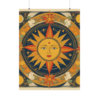"Nara Yoshimoto-Inspired 'The Sun' Poster Print" by PenPencilArt