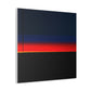 "Clyfford Still Inspired Sunrise Canvas Print" by PenPencilArt