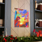 "Sunrise Canvas Print Inspired by Willem de Kooning" by PenPencilArt