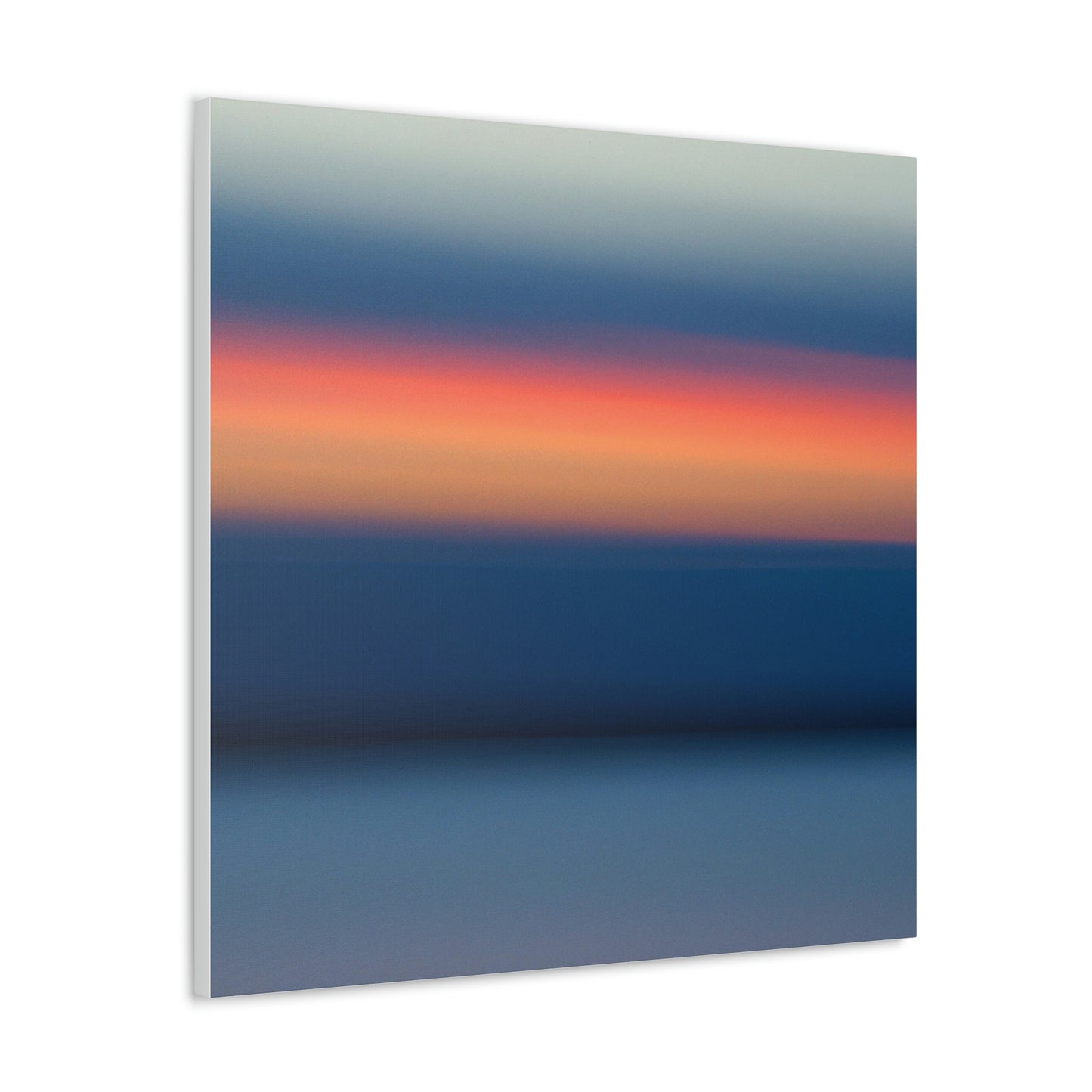 "Mark Rothko-Inspired Sunrise Canvas Print - Enhance Your Mind and Space" by PenPencilArt